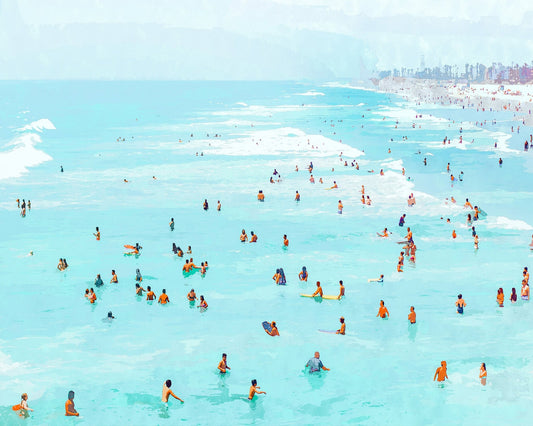 Busy Beach Day