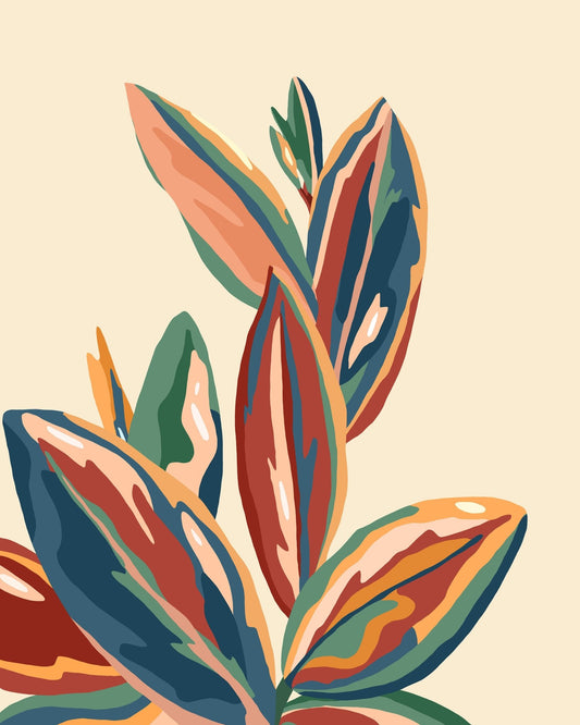 Colorful Leaf Harmony