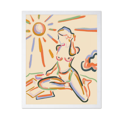 Sunlit Figure Sketch