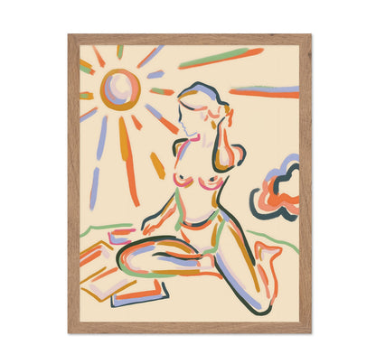 Sunlit Figure Sketch