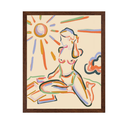 Sunlit Figure Sketch