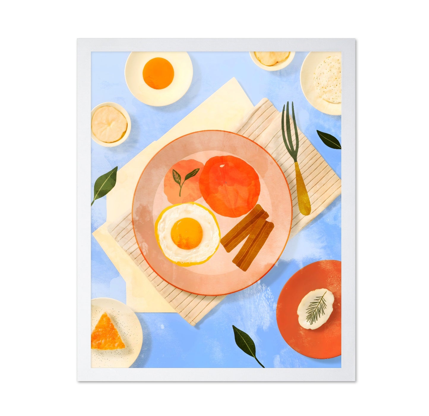 Sunny Breakfast Plate