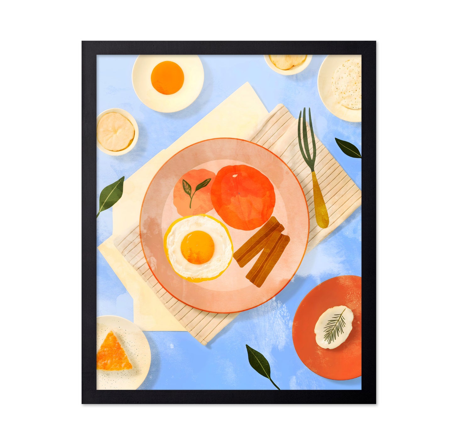 Sunny Breakfast Plate