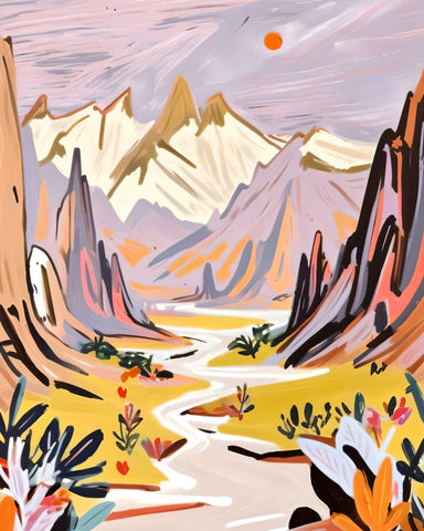Desert Valley Glow