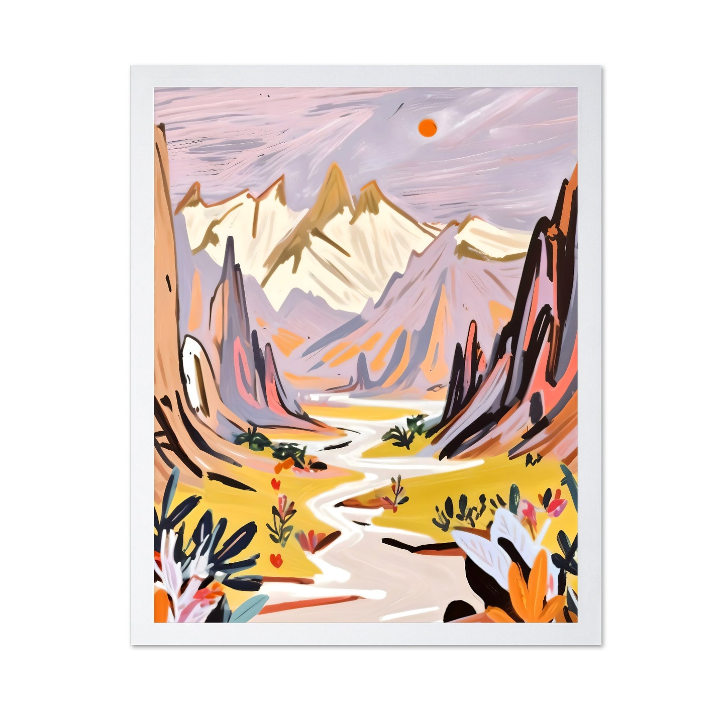 Desert Valley Glow