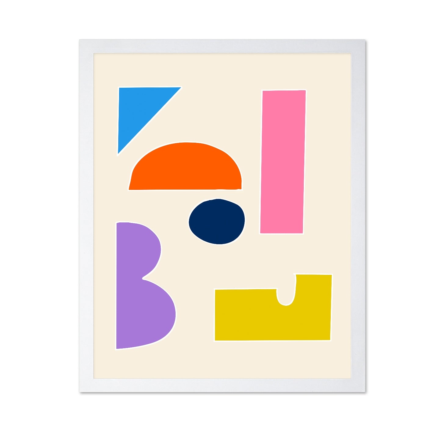 Color Block Shapes No2