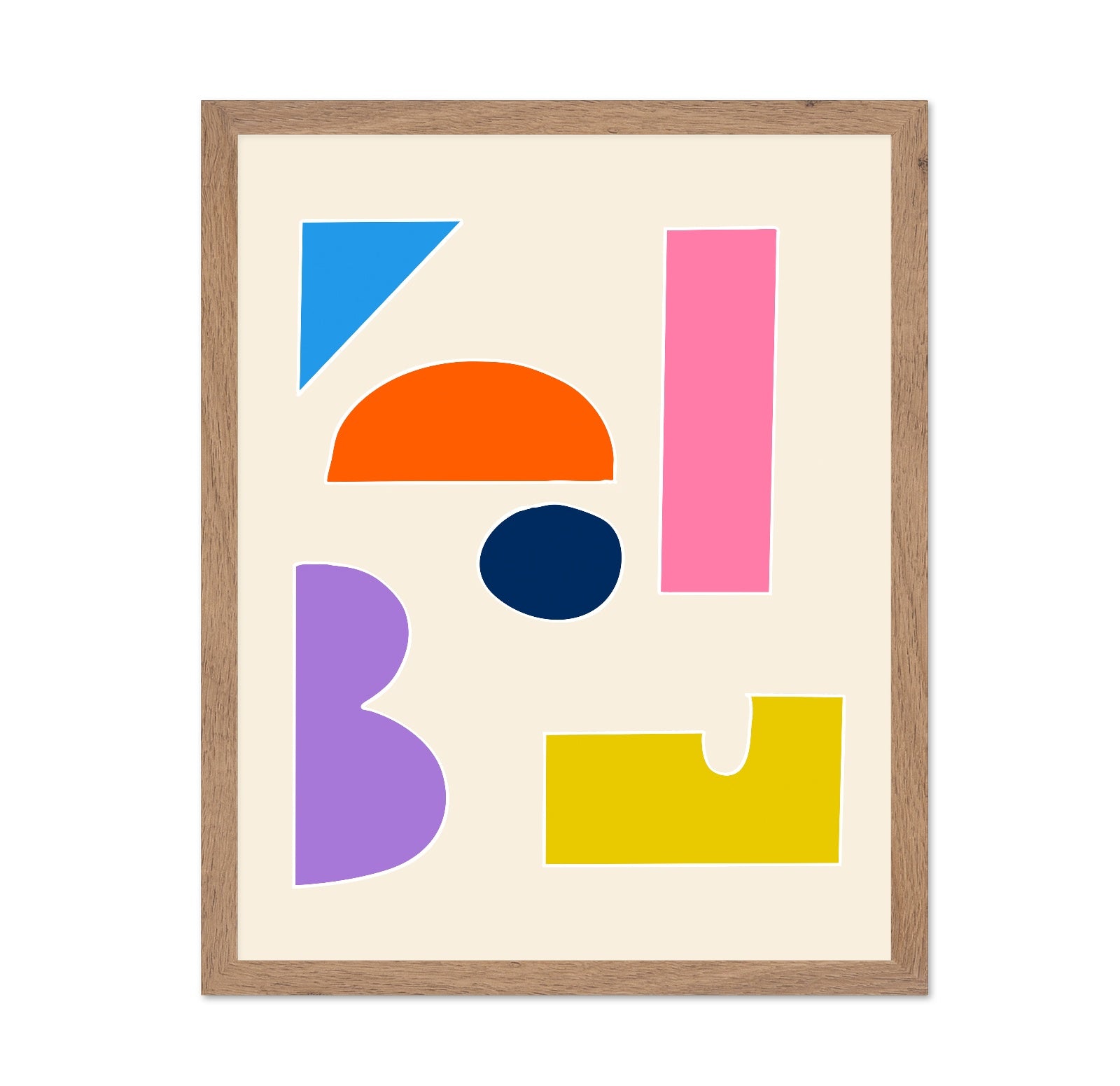 Color Block Shapes No2