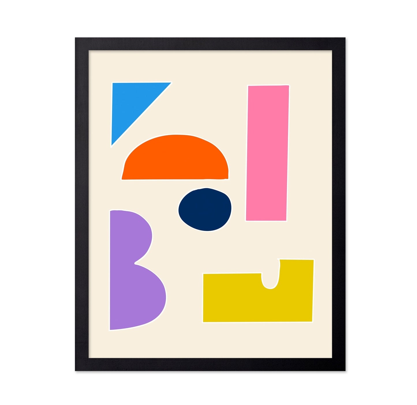 Color Block Shapes No2