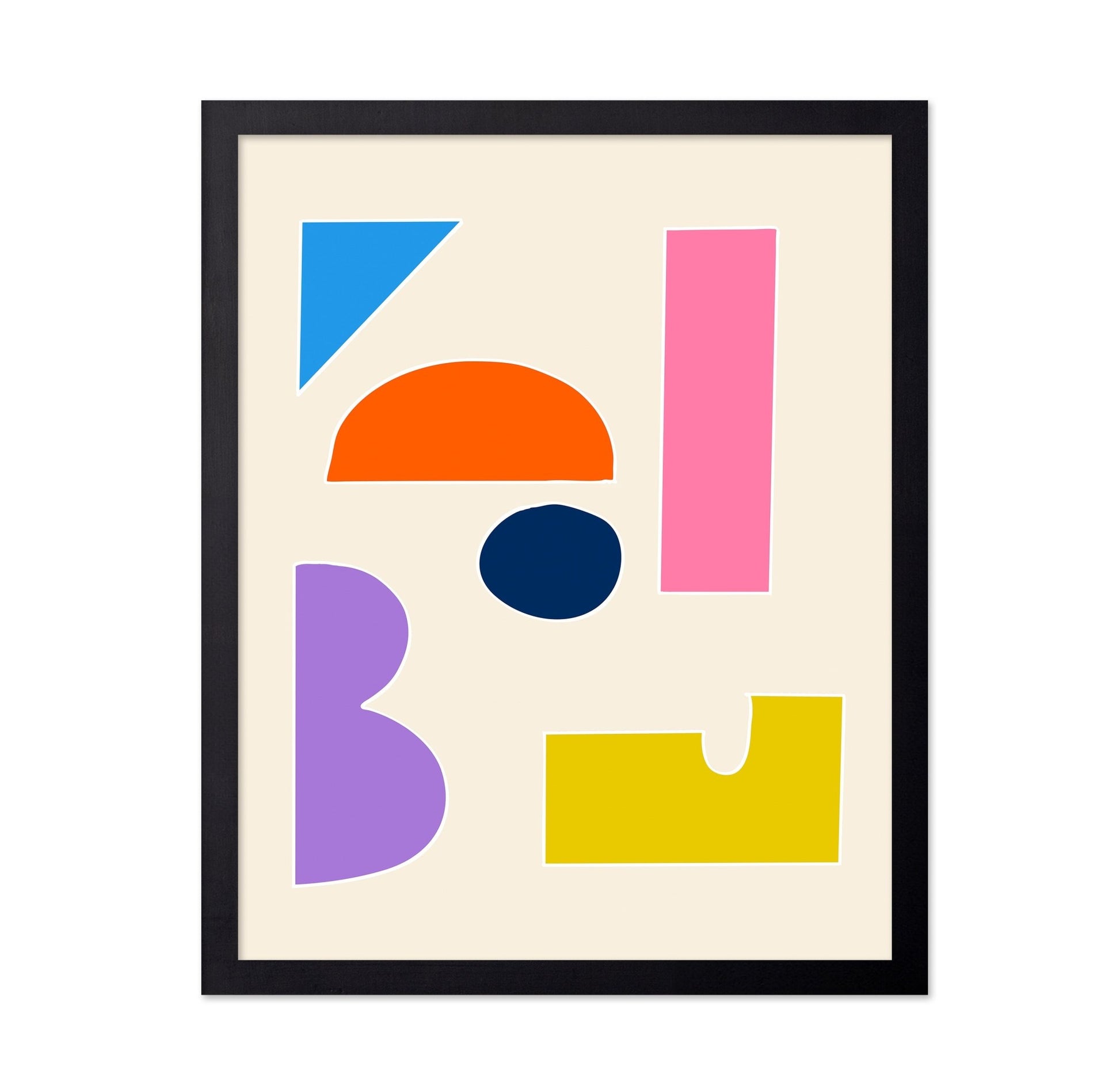 Color Block Shapes No2