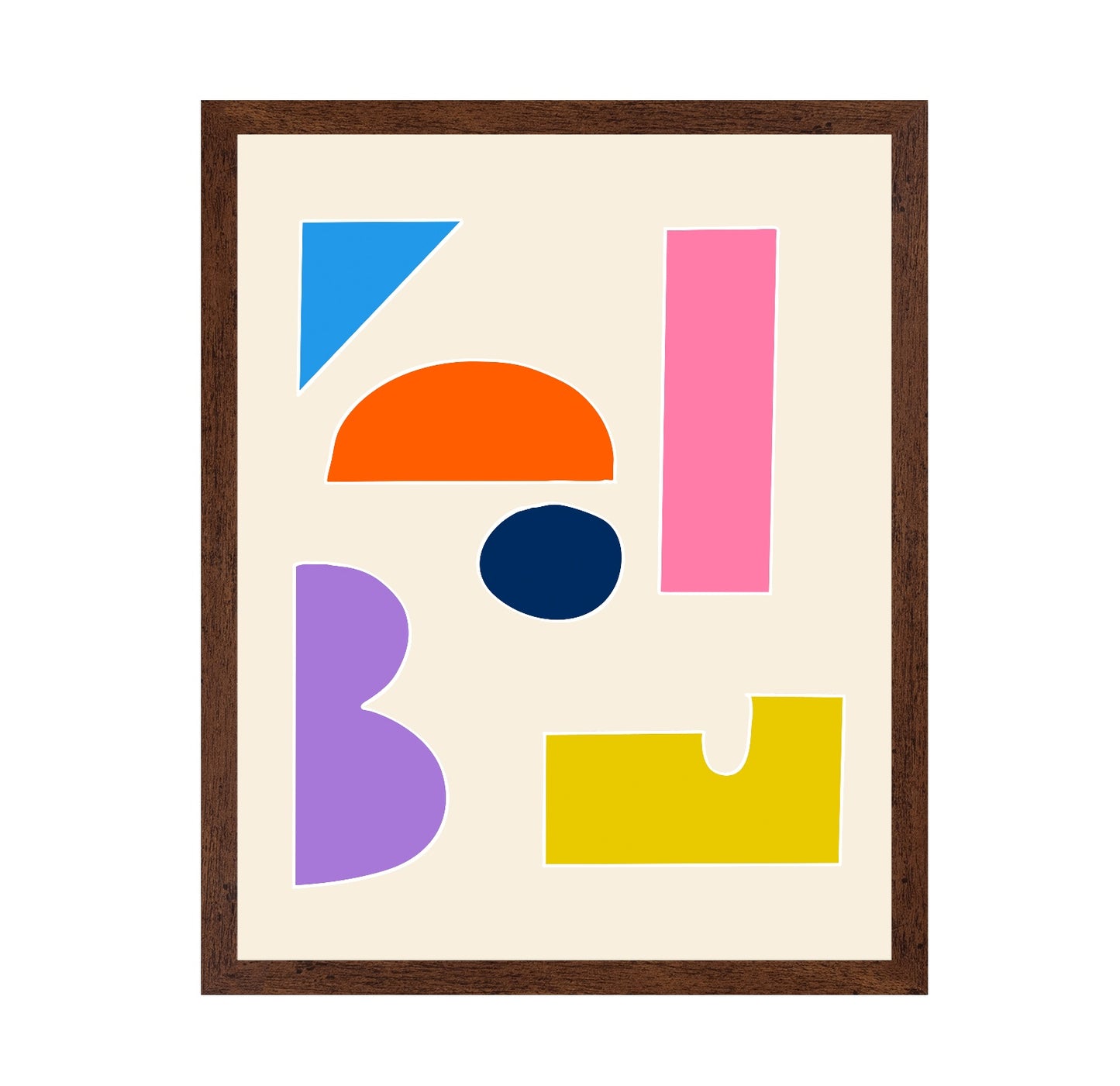 Color Block Shapes No2
