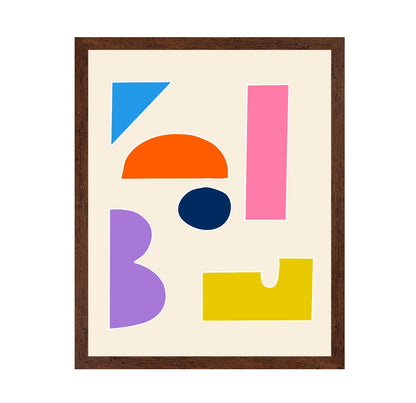 Color Block Shapes No2