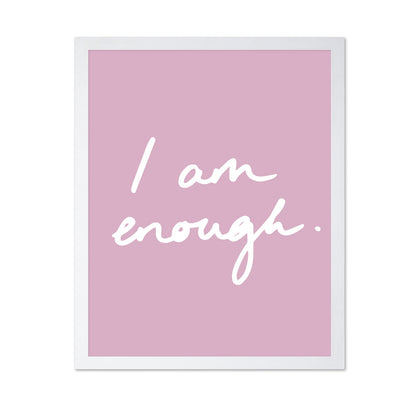 I Am Enough Pink