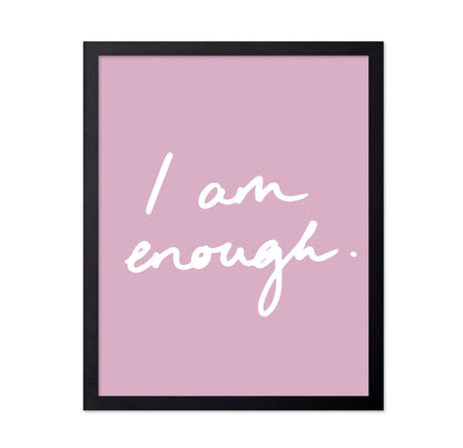 I Am Enough Pink