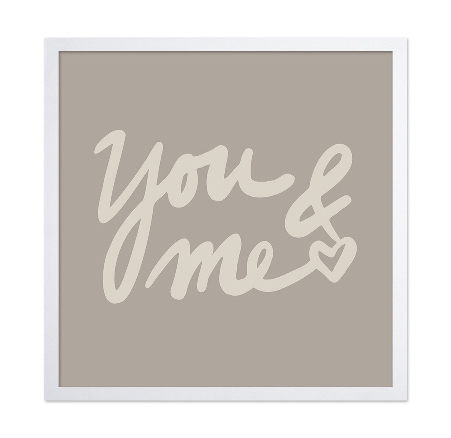You And Me Script