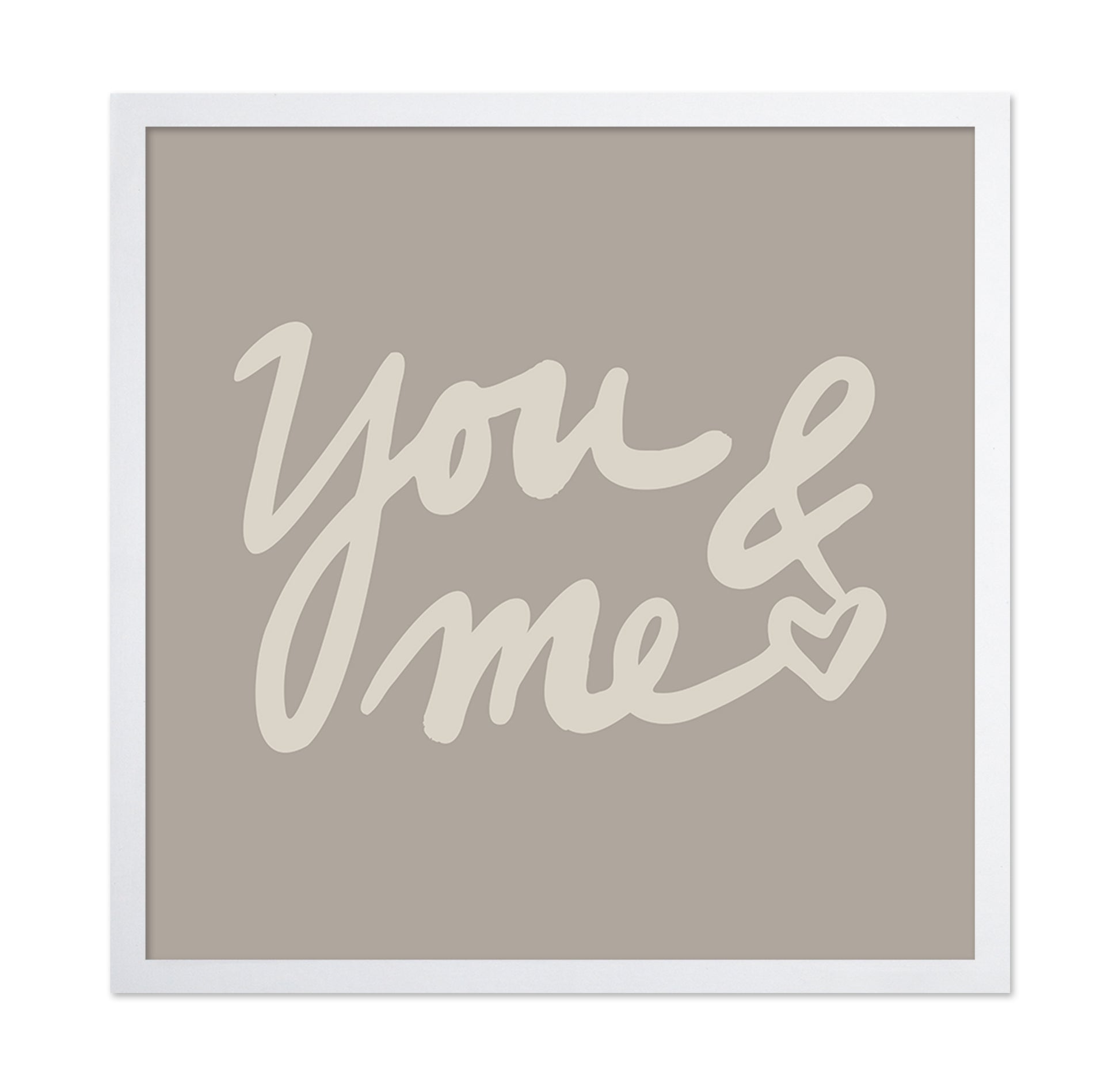 You And Me Script