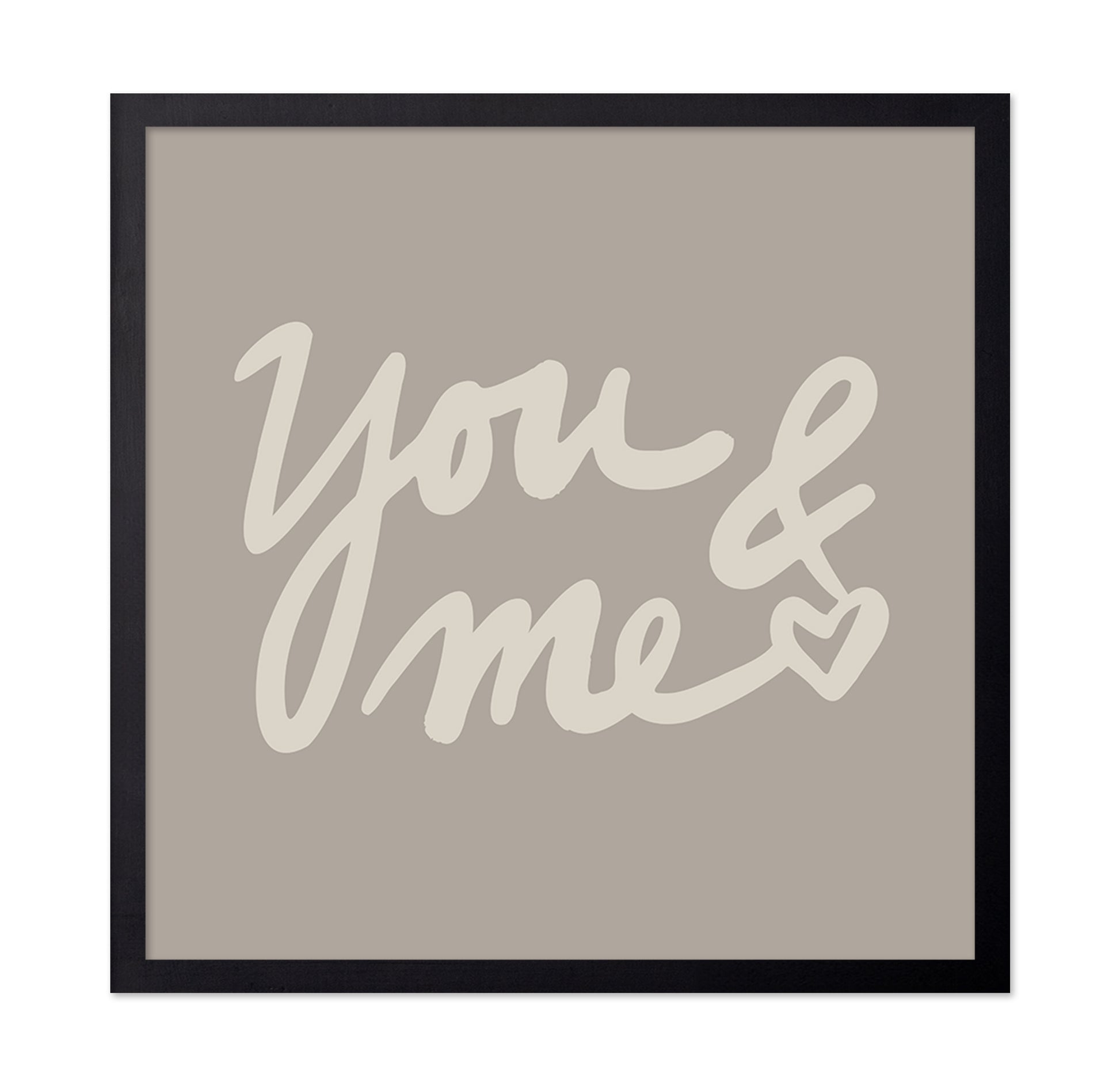 You And Me Script