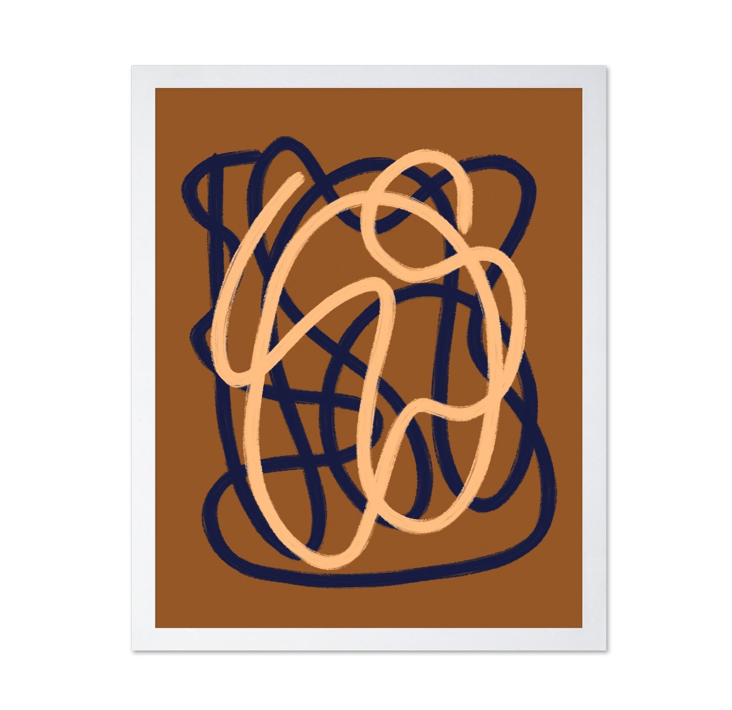Cocoa Line Tangle