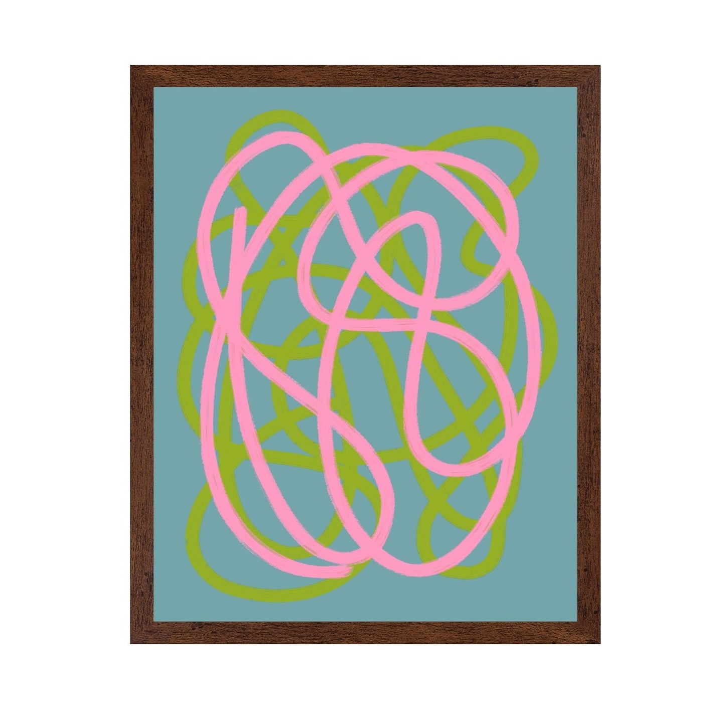Pink Green Loops