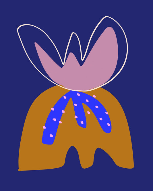 Abstract Bloom Shape