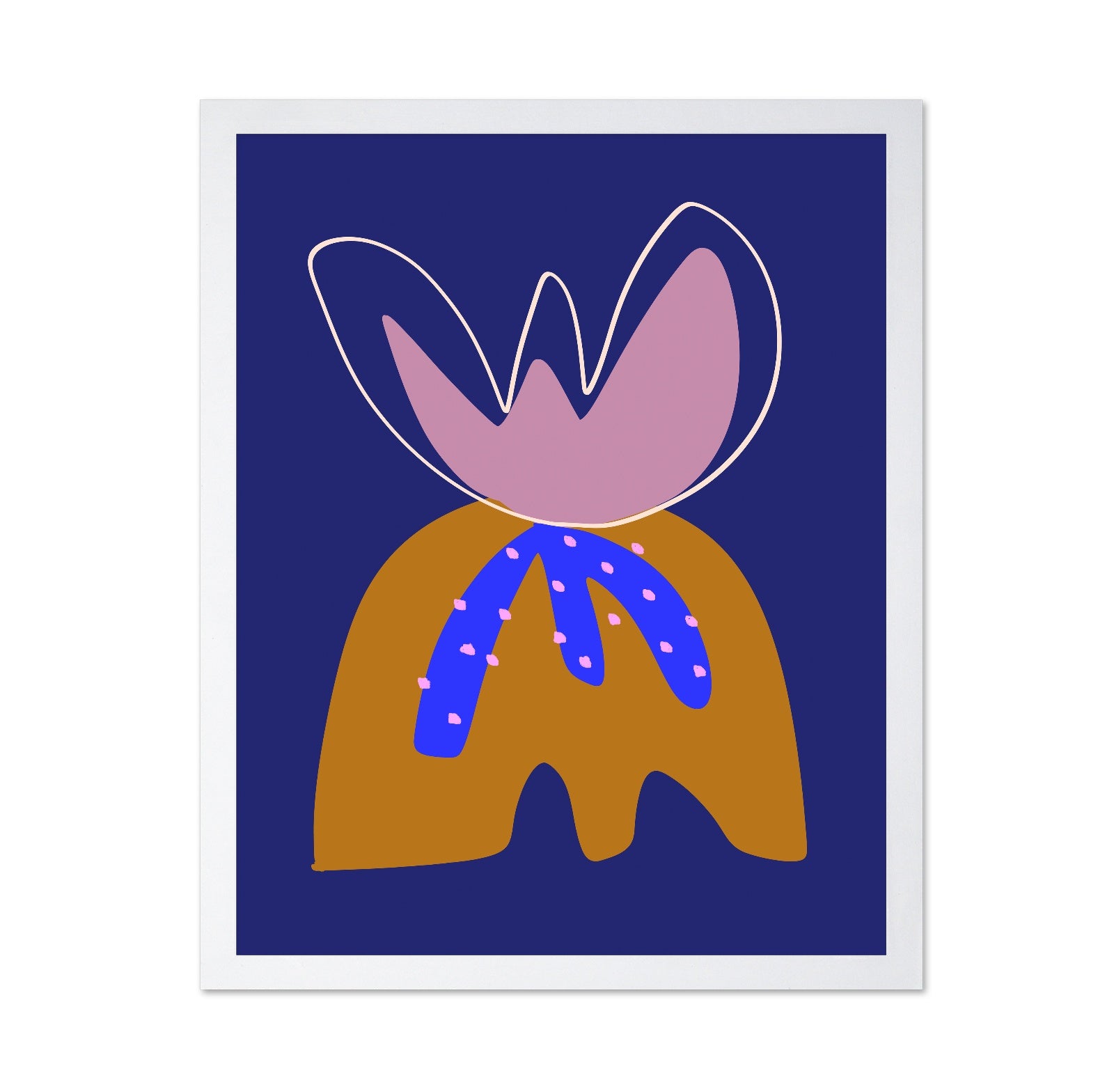 Abstract Bloom Shape