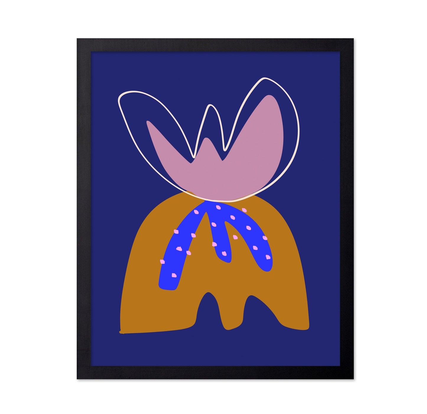 Abstract Bloom Shape