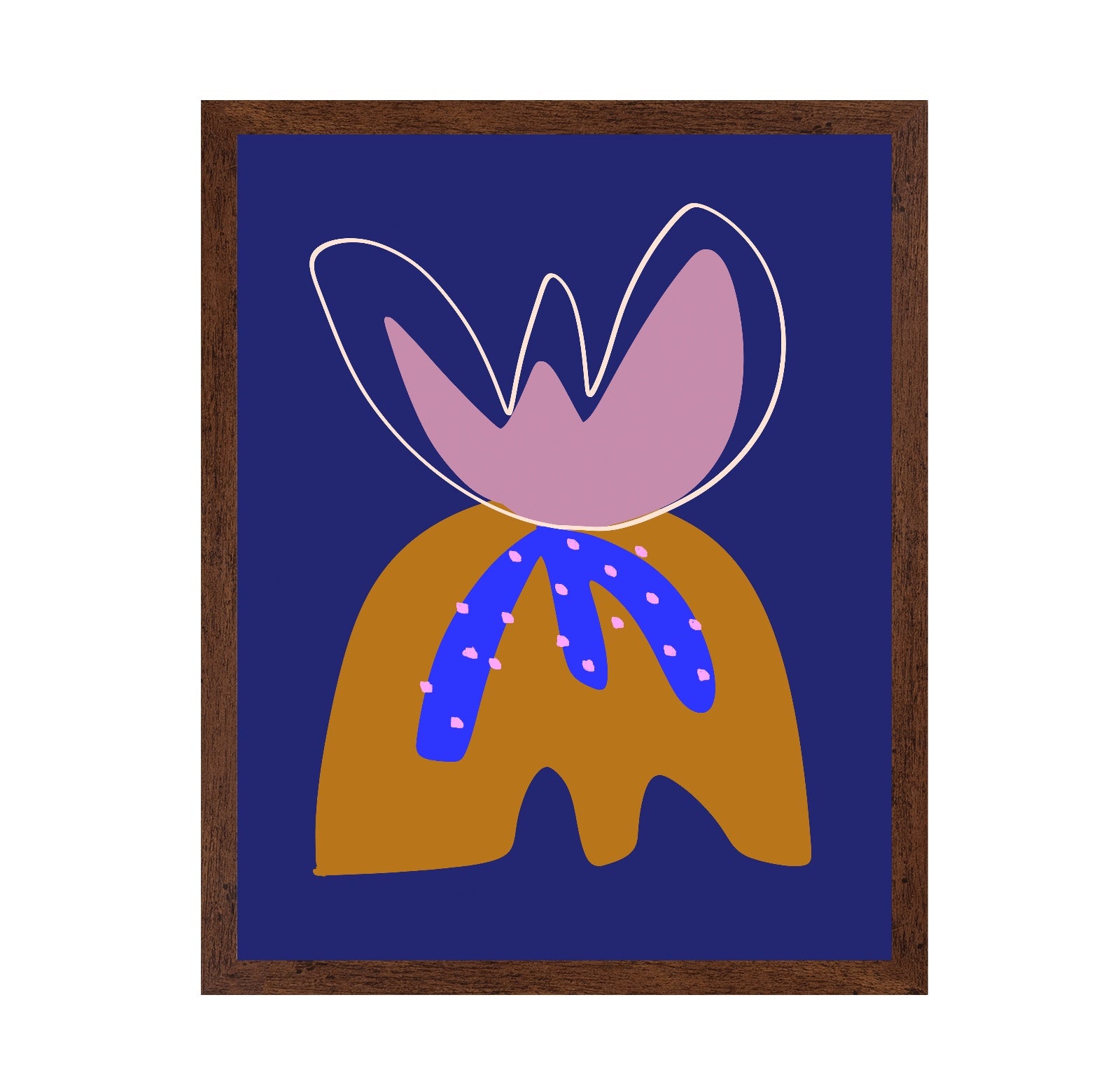 Abstract Bloom Shape