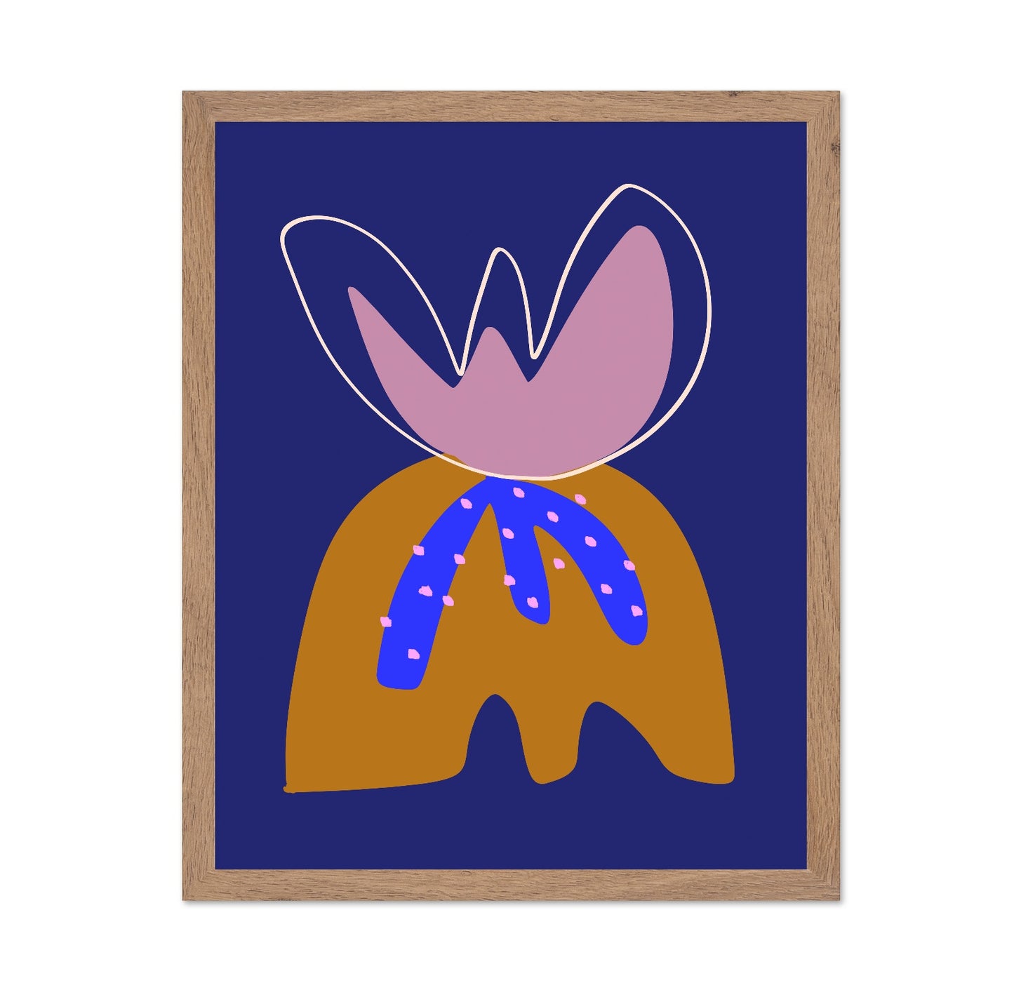 Abstract Bloom Shape