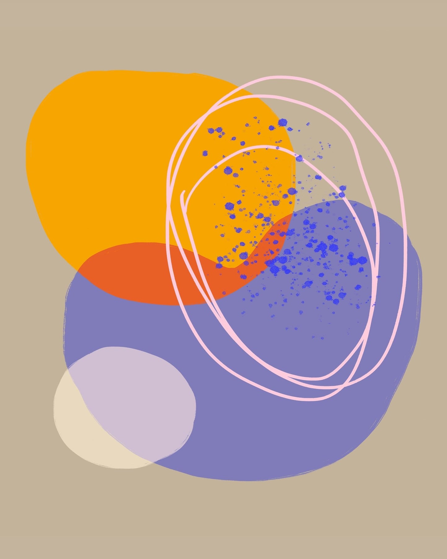 Soft Abstract Layers No2