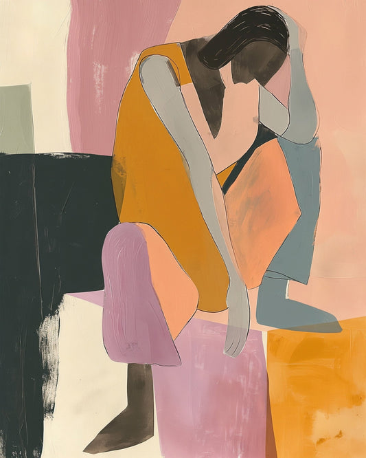 Thoughtful Seated Figure