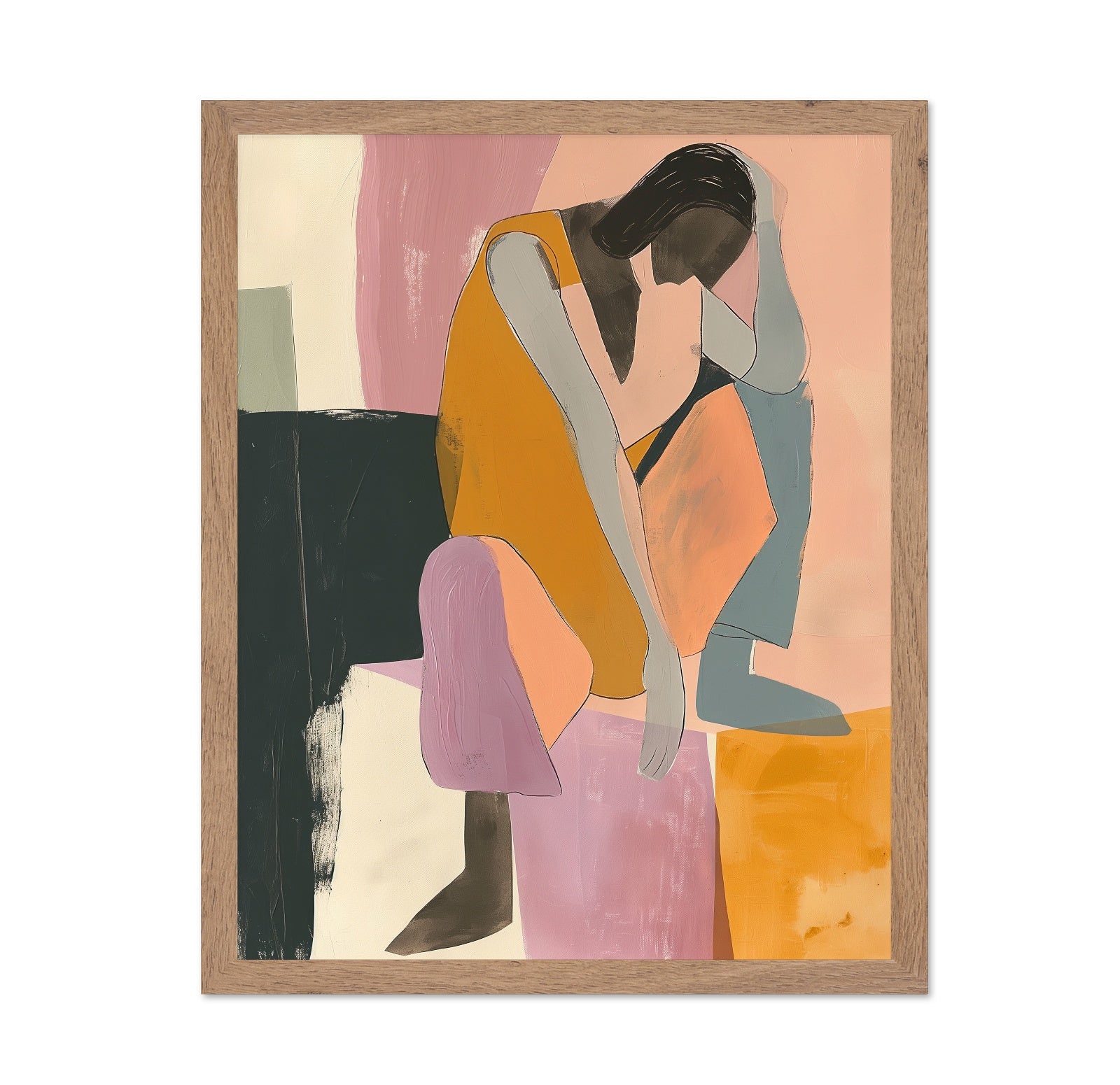 Thoughtful Seated Figure