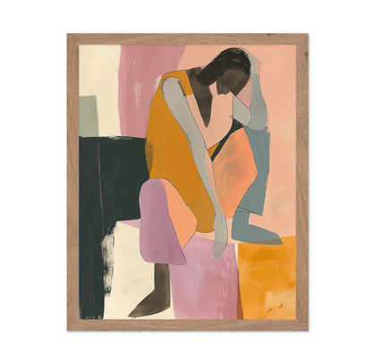 Thoughtful Seated Figure