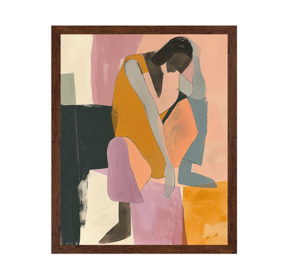 Thoughtful Seated Figure