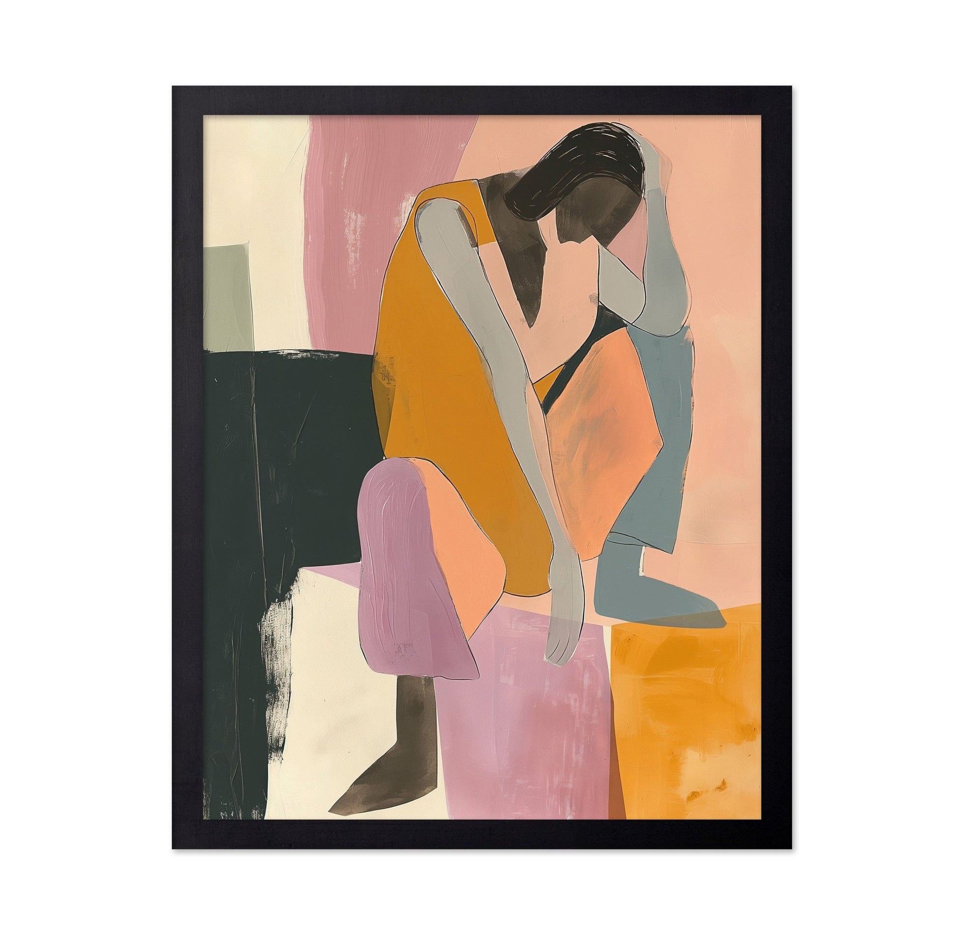 Thoughtful Seated Figure