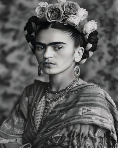 Floral Crown Portrait No6