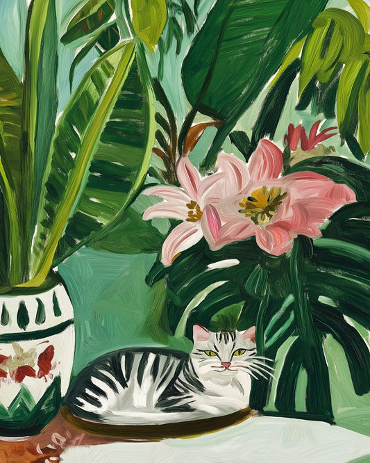 Tropical Cat Garden