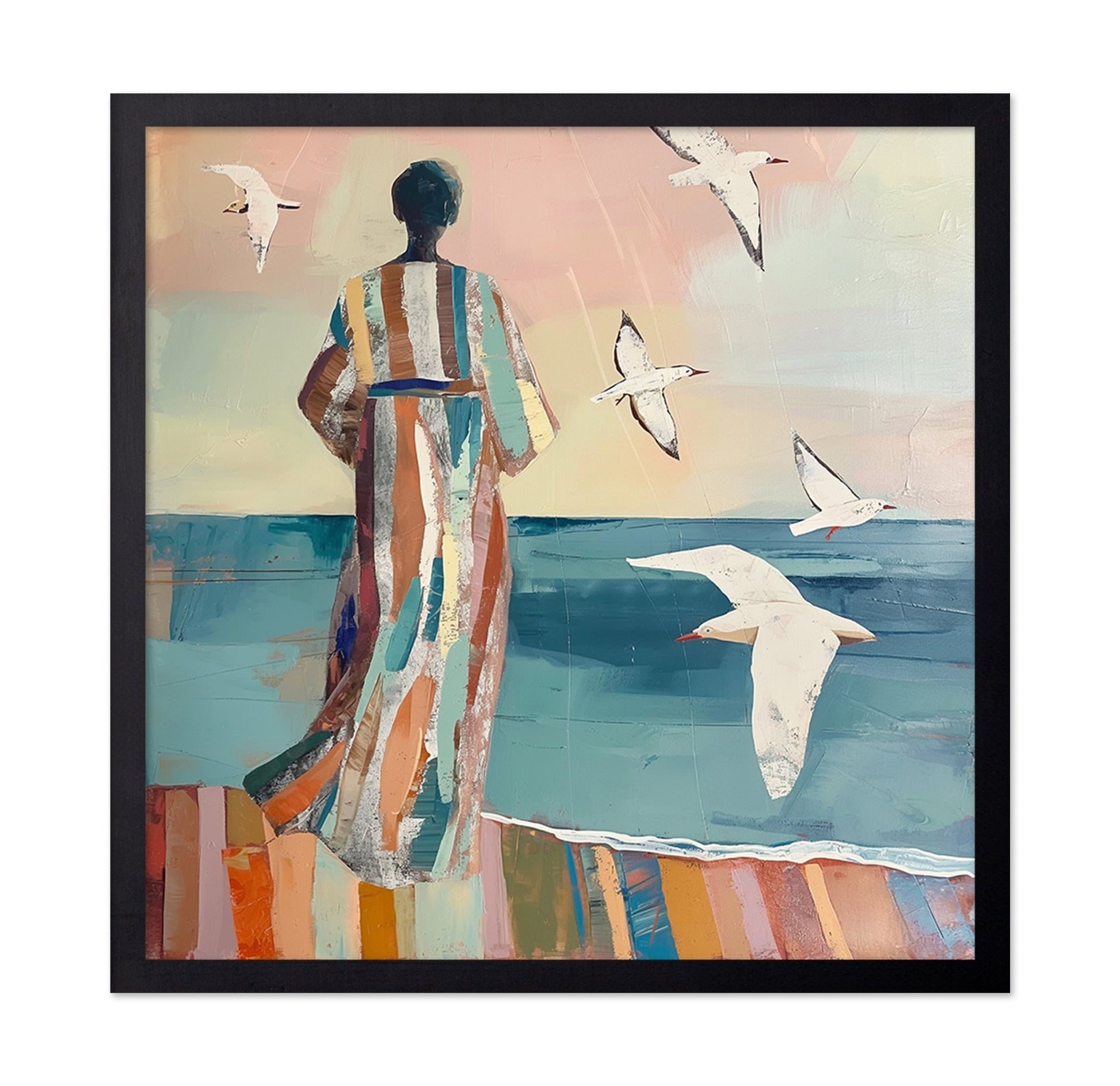 Seaside Birds Moment