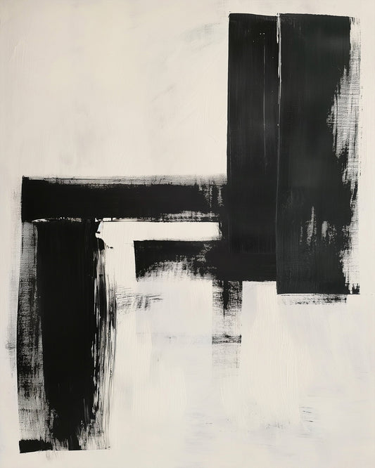 Bold Black Structure