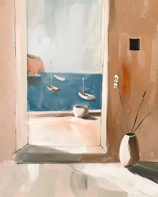 Coastal Window View No3