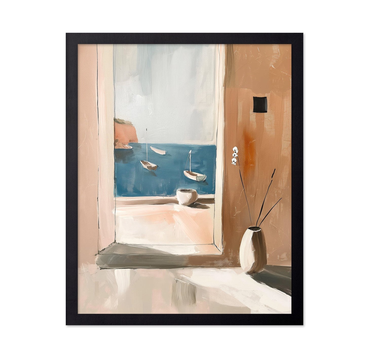 Coastal Window View No3