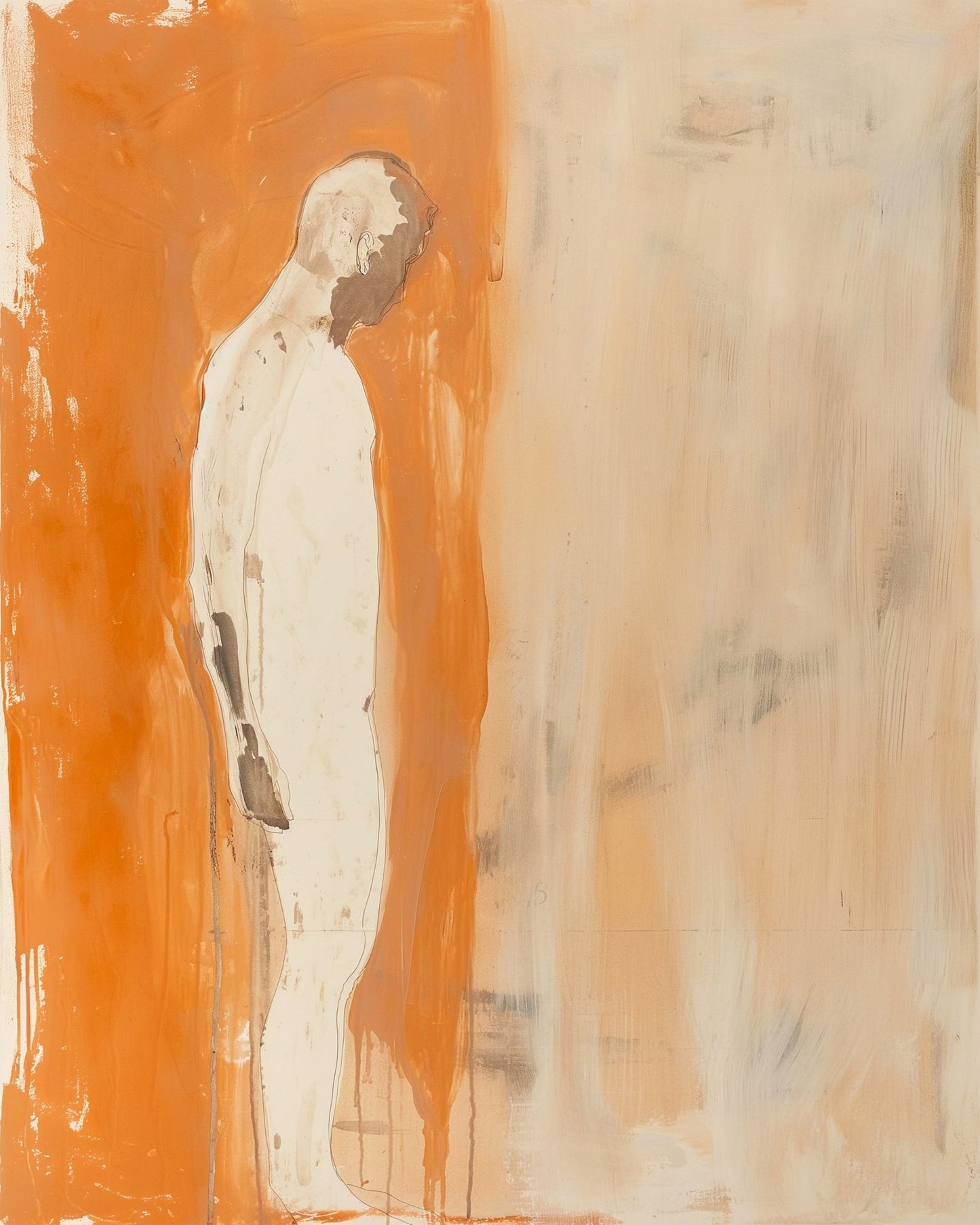 Solitary Figure Study