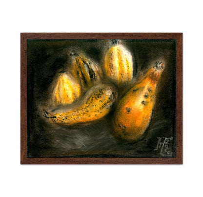 Golden Banana Still Life