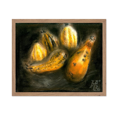 Golden Banana Still Life