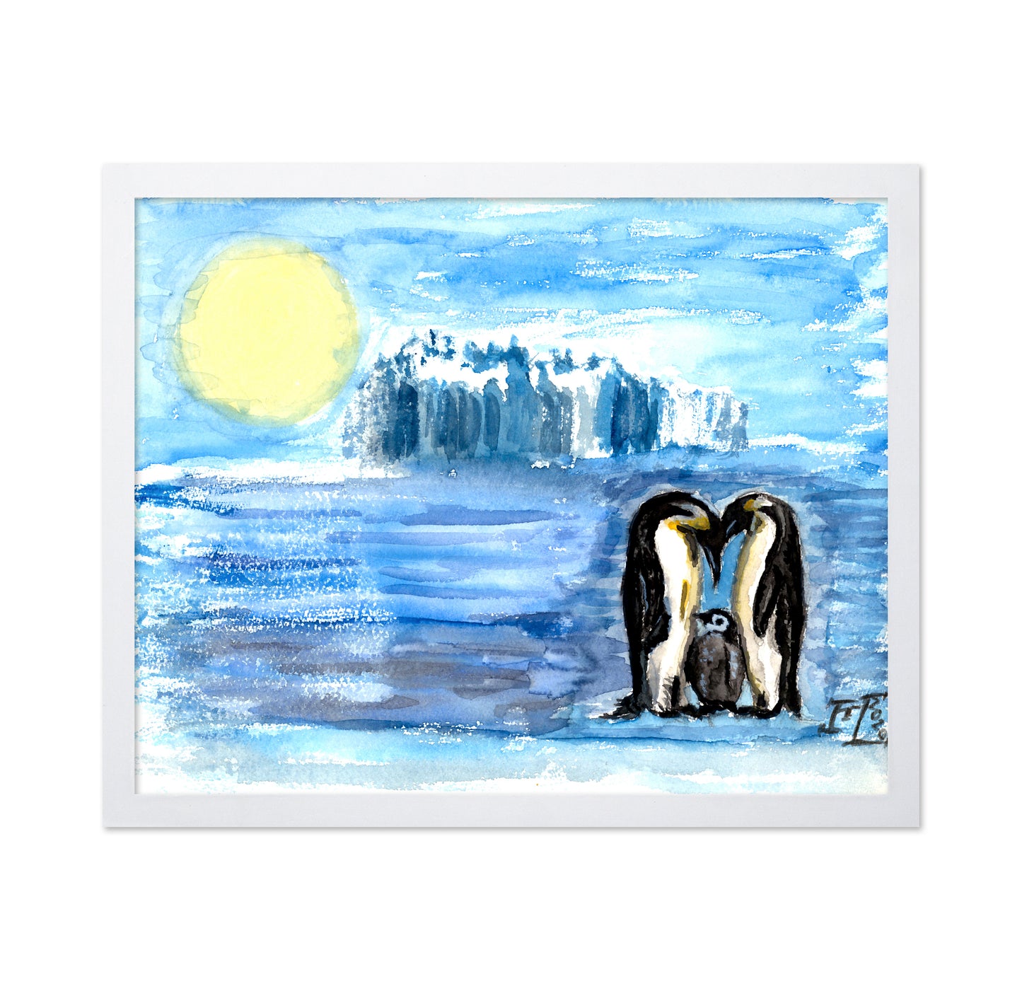 Penguin Family Ice