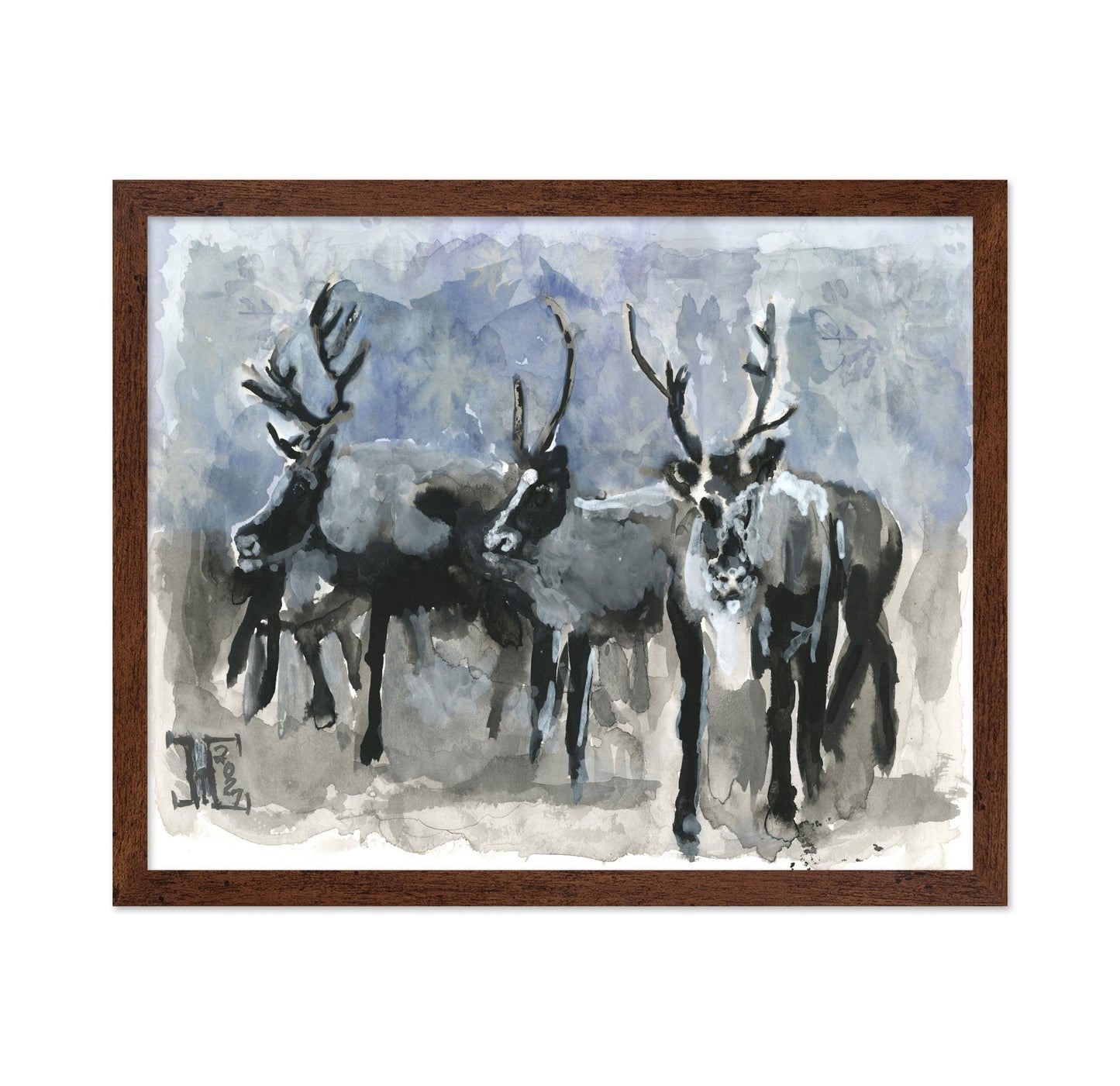 Arctic Reindeer Trio