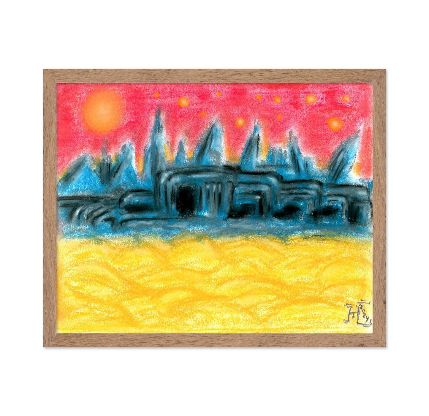 Sunset City Glow