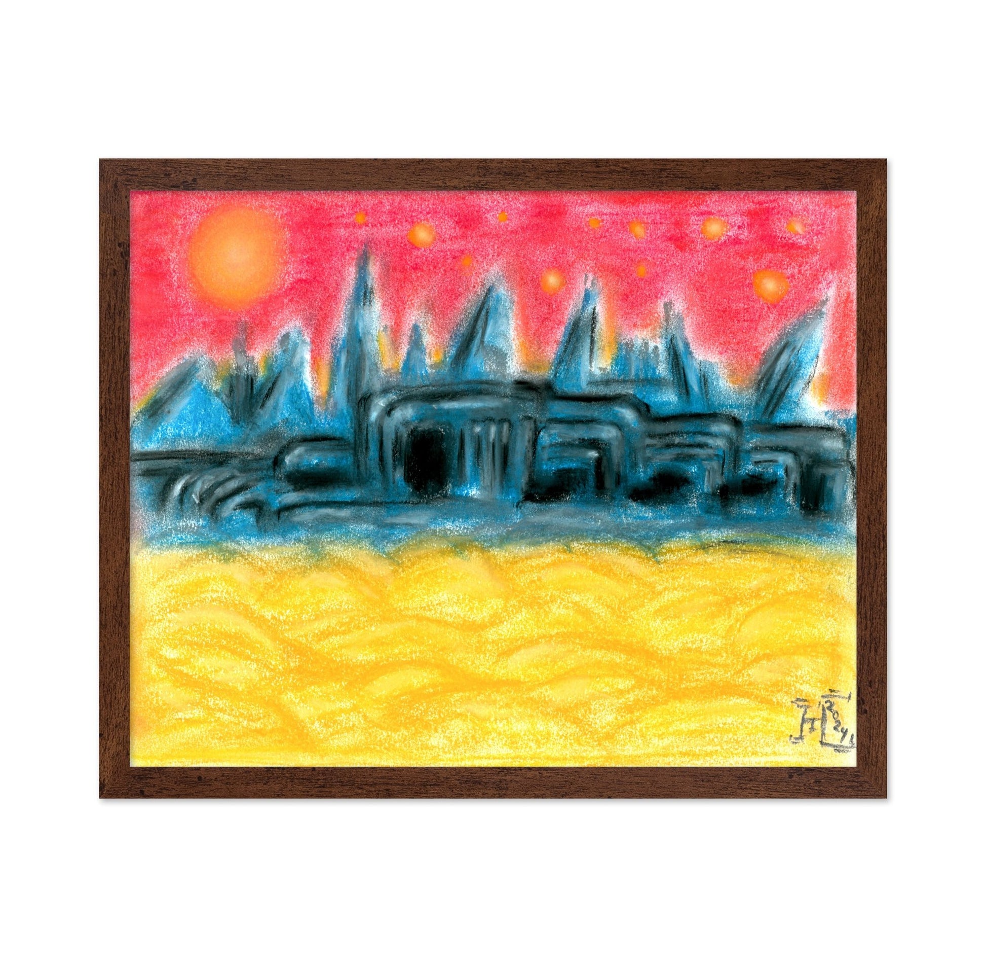 Sunset City Glow