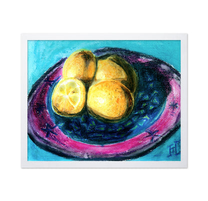 Lemon Plate Still Life