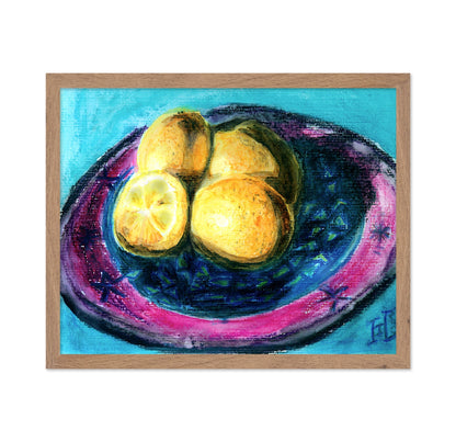 Lemon Plate Still Life