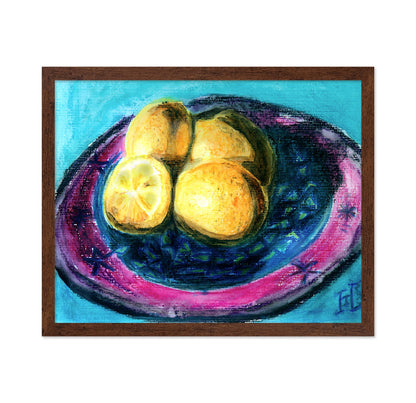 Lemon Plate Still Life