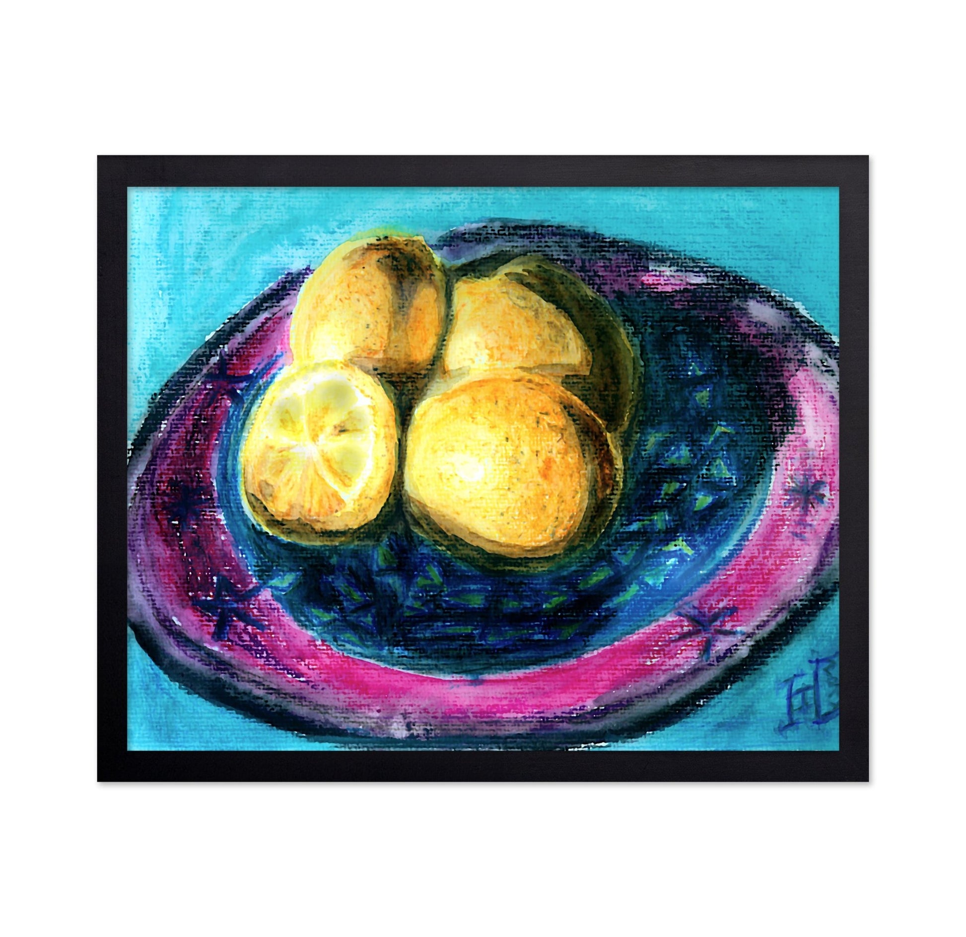Lemon Plate Still Life